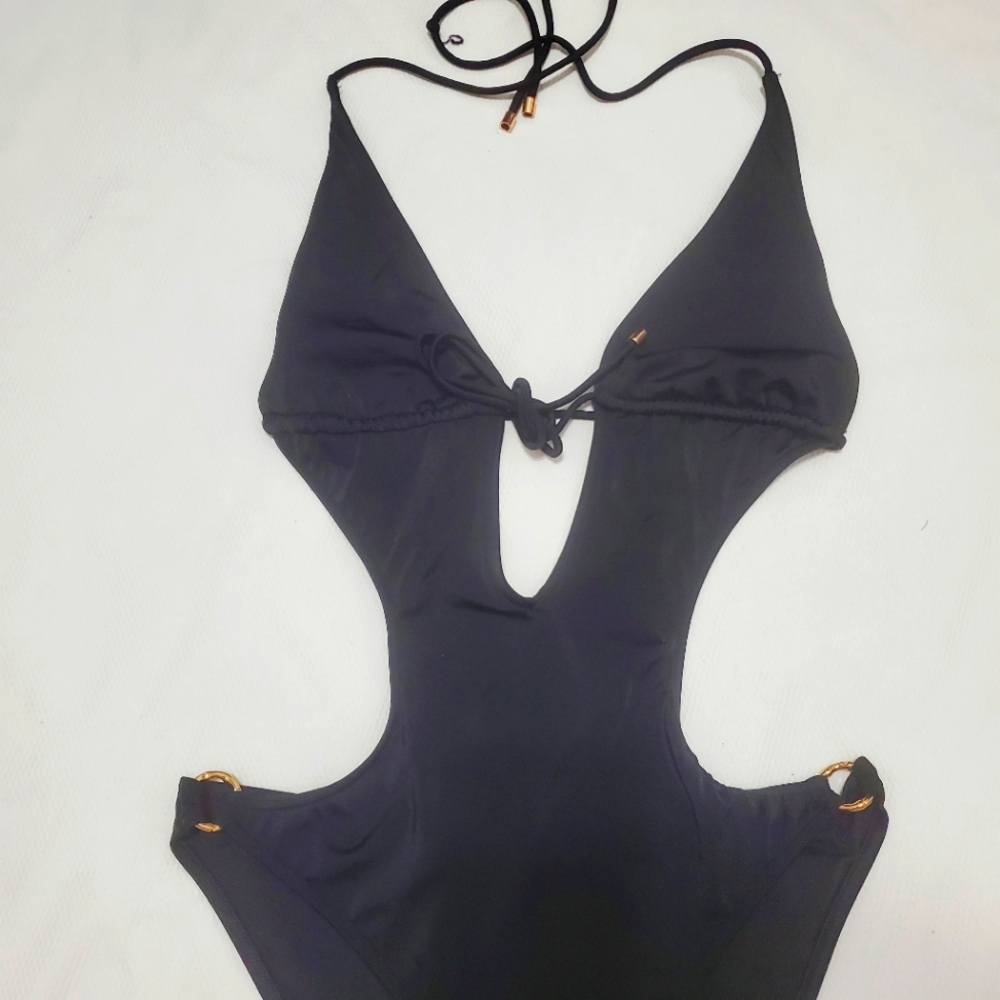 Victoria's Secret Black Monokini Large - Picture 4 of 7